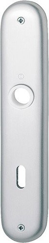 HOPPE 2800159 Langschildpaar 273P F1 / naturfarbig F1 BB 72 mm