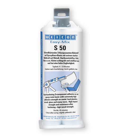 WEICON 10005230 (10650050) Easy-Mix S 50     50 ml Epoxyd-Klebstoff