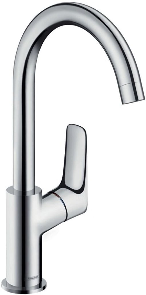 HANSGROHE 71131000 Einhebel-Waschtischmischer LOGIS chrom DN 15, mit Schwenkausl