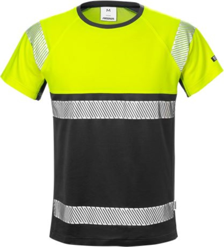 Fristads Kansas 129511-196 High Vis T-Shirt, Kl. 1 7518 THV Gr.4XL Warnschutz-Ge