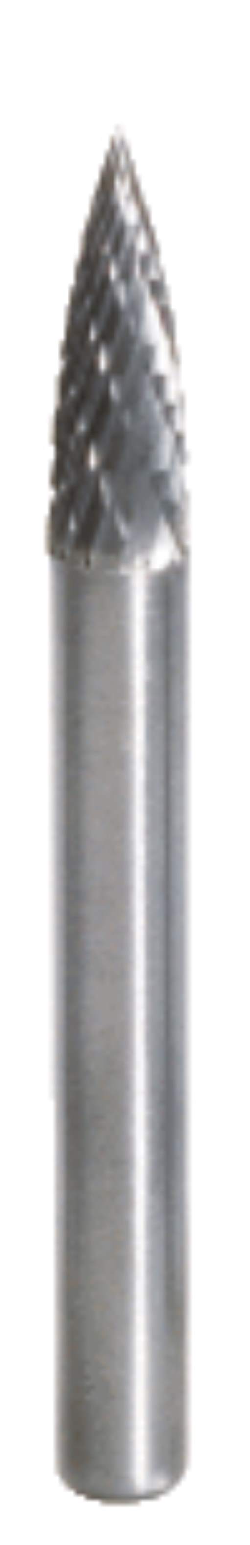 KS Tools 515.3252 HM Spitzbogen-Frässtift Form G, 6mm