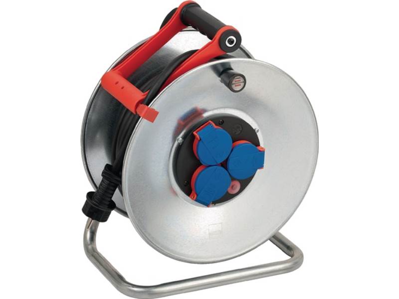 BRENNENSTUHL 1198350 Kabeltrommel Garant S 25 m H07RN-F 3 x 2,5 mm² 3 Schutzkont