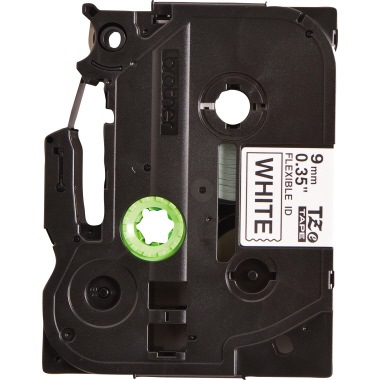 P-touch Schriftbandkassette TZEFX221 9mm sw auf ws