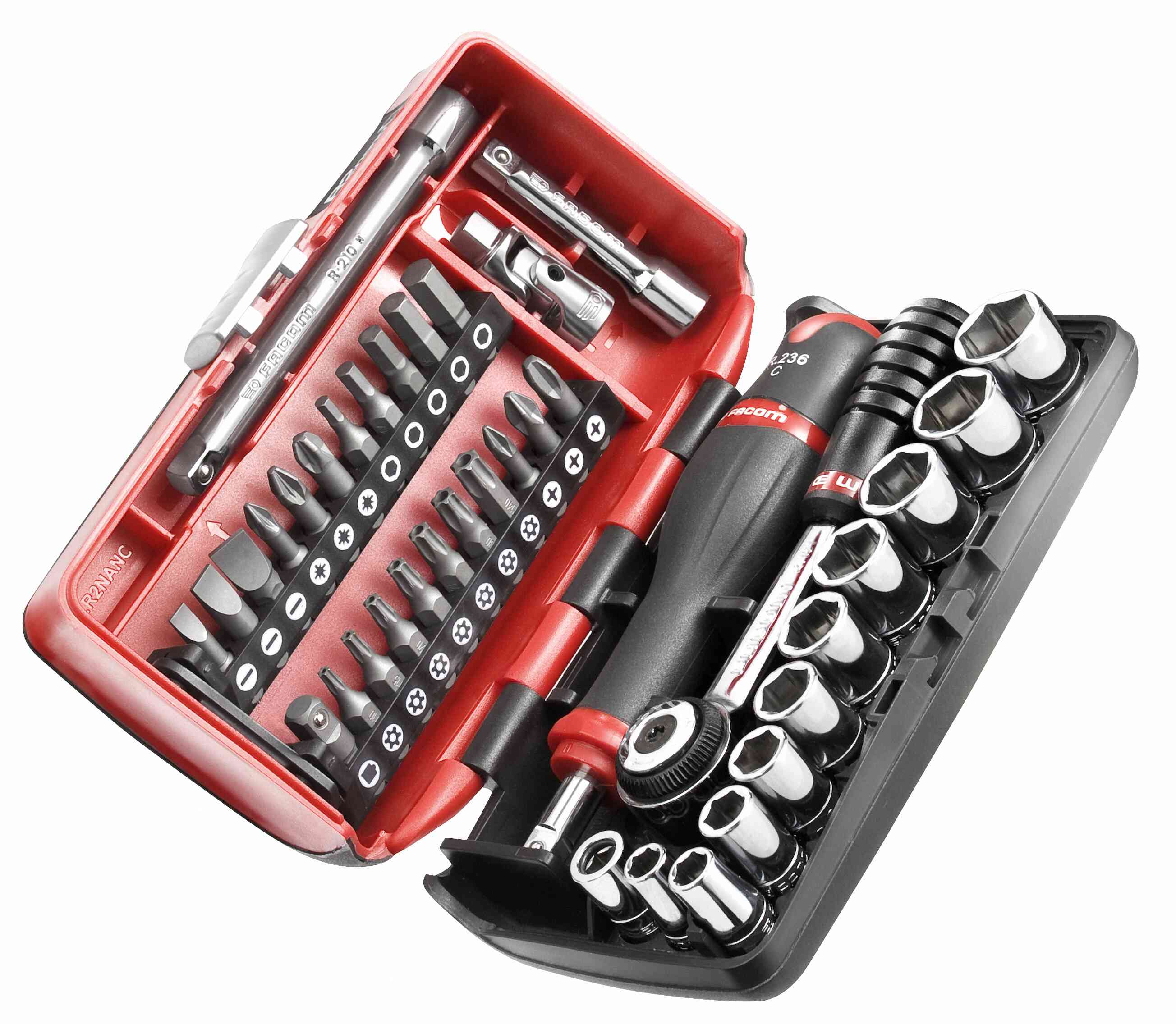 Facom R2NANO Steckschluessel-Set 1/4'', 6-Kant