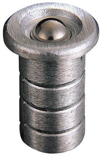 DENI 5845    0000 90 Steinbuchse  Rundstange 10 mm Leichtmetall