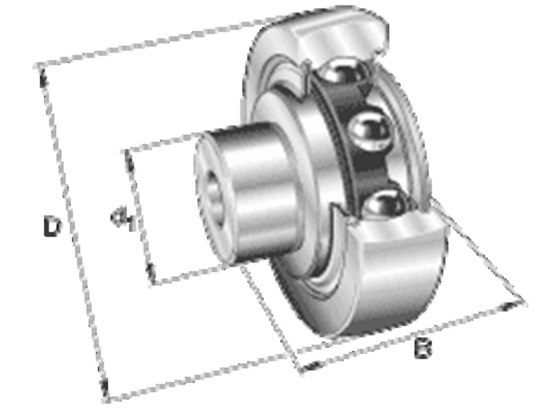 INA ZL5201-DRS Zapfenlaufrollen