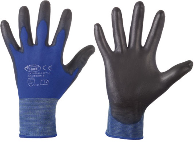 Gr .10 *LINTAO* STRONGHAND® HANDSCHUHE blau *LINTAO* STRONGHAND® GLOVES