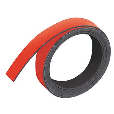 Franken Magnetband M802 01 10mmx1m 1mm rot