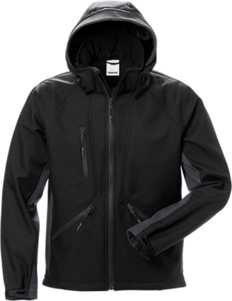 Acode 124149-676-M Acode WindWear Softshell-Jacke 1414 SHI Königsblau/Marine Sof