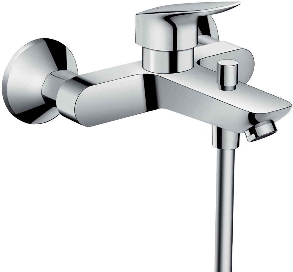 HANSGROHE 71400000 Einhebel-Wannenmischer LOGIS chrom DN 15, AP