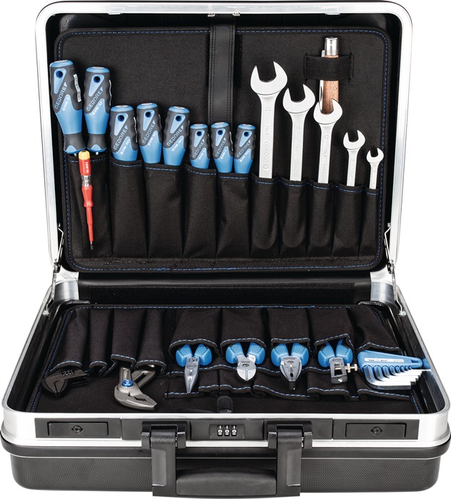 GEDORE 3082121 Werkzeugsortiment 1041-00174 tlg. im Schalenkoffer