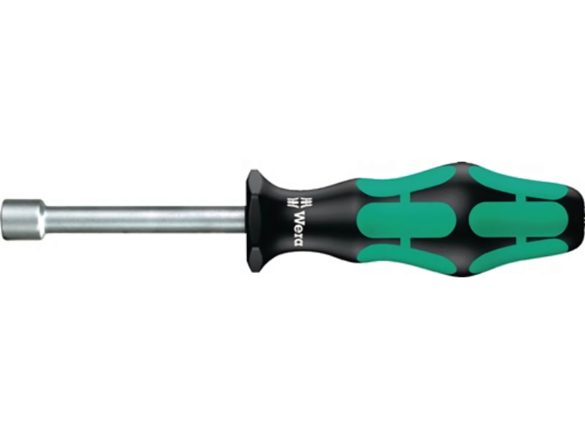 WERA 05029466001 Sechskantsteckschlüssel 395 HO SW 13 mm Klingenlänge 90 mm Gesa