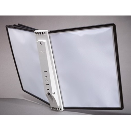 DURABLE Sichttafelsystem SHERPA wall 5 581001 5tlg sw