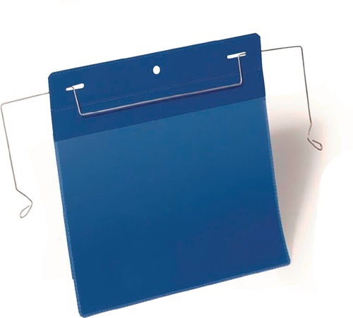DURABLE 175207 Dokumententasche  B210xH148 mm DIN A5 quer mit flexiblem Drahtbüg