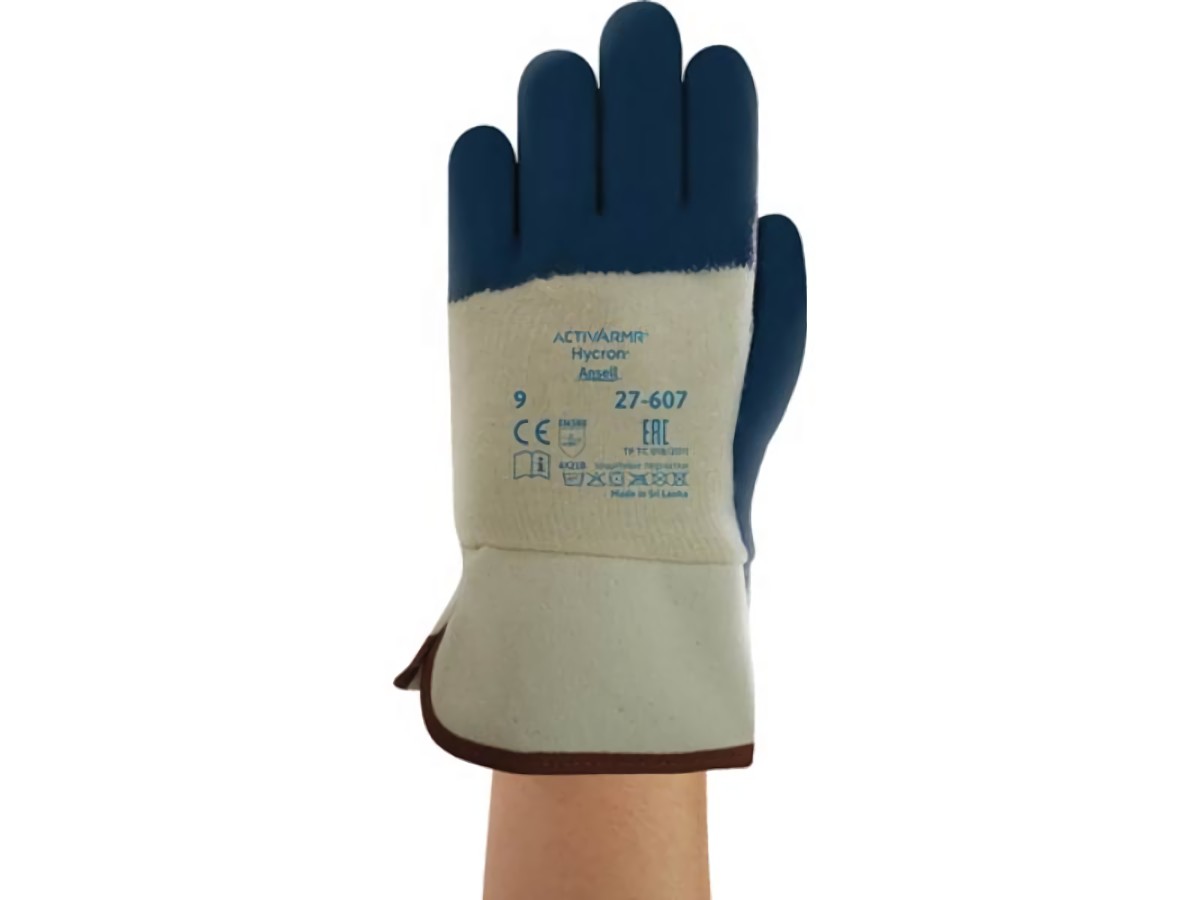 ANSELL 27607100 Handschuhe ActivArmr® Hycron® 27-607 Größe 10 weiß/blau BW-Jerse
