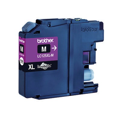 Brother Tintenpatrone LC125XLM 1.200Seiten magenta
