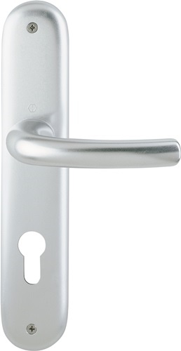 HOPPE 2804985 Langschildgarnitur Tôkyô 1710/273P Aluminium F1 PZ 72 mm DIN links