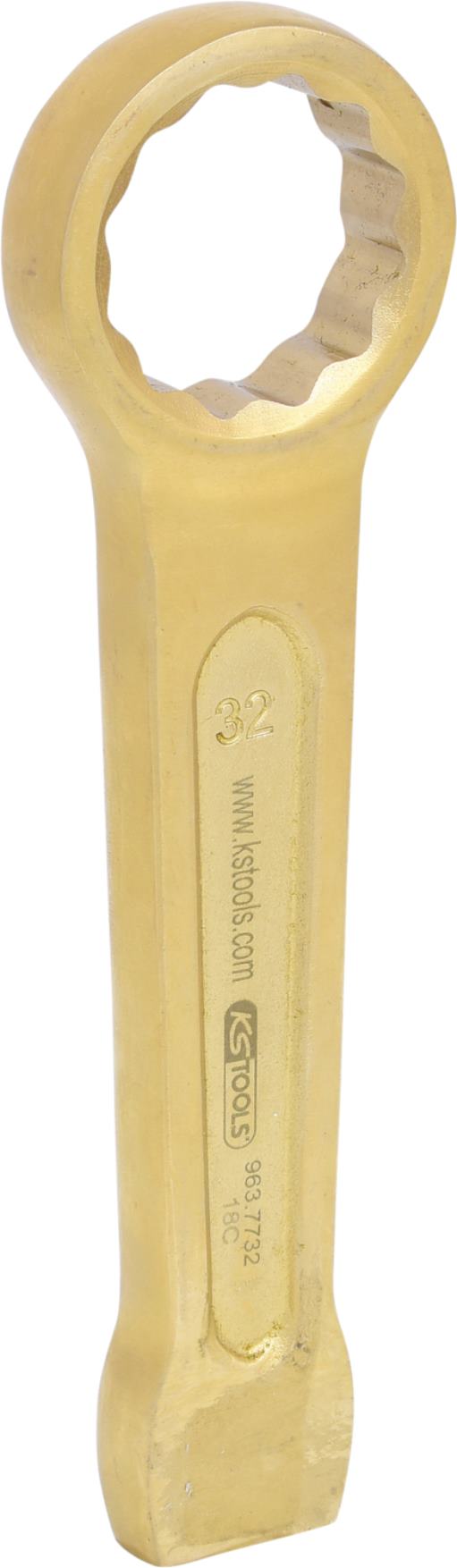 KS Tools 963.7732 BRONZEplus Schlag-Ringschlüssel 32 mm