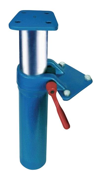 TECWERK 2000830367 Höhenverstellgerät f.Backen-B.140mm f. m.Vierlochbefestigung