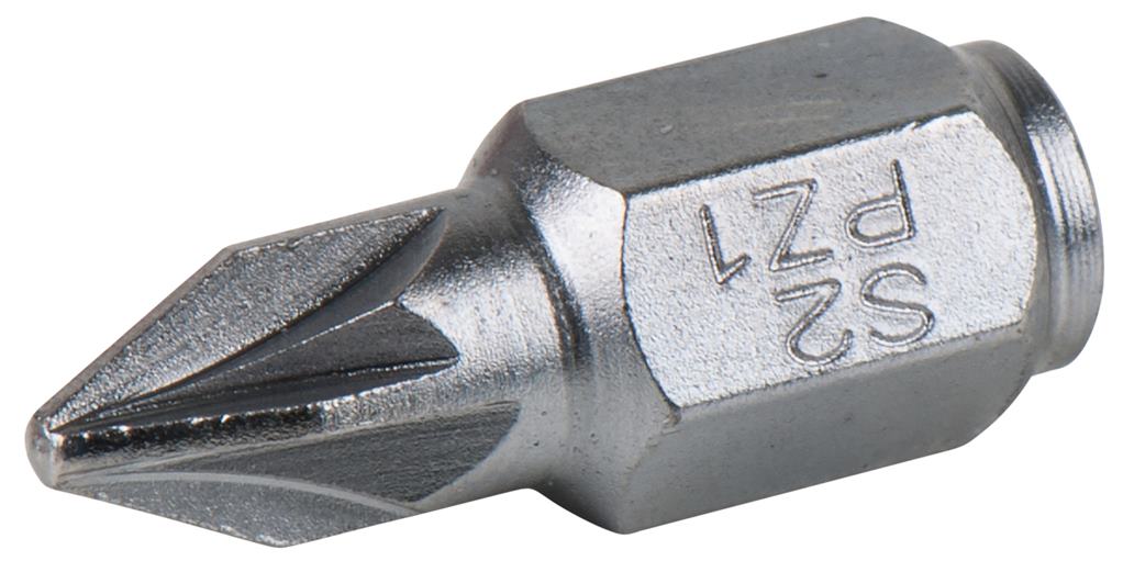 KS Tools 918.3046 1/4 Mini-Bit für Kreuz-Schlitz-Schrauben PZ 2, 18 mm