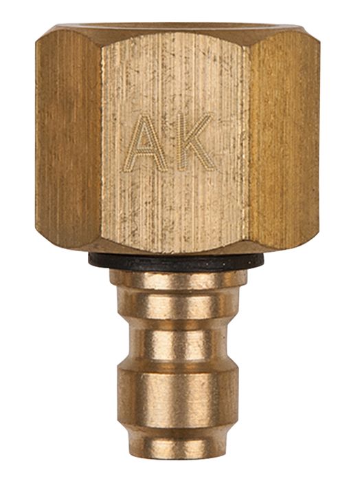 KS Tools 150.2651 Adapterstück M12x1,5 IG + 1/4'' Schlauchanschluss