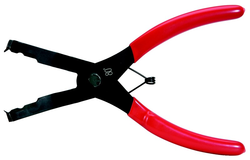 KS Tools 115.1088 Trim-Clip-Zange, Zangenende 80°, 200mm