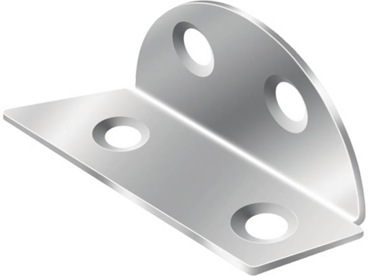 VORMANN 000174005Z Spanplattenwinkel  Maß a 40 mm Schenkellänge 40 mm verzinkt g