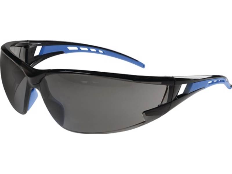 PROFIT 9920 Schutzbrille Falcon 2 EN 166 Bügel blau, Scheibe getönt Polycarbonat