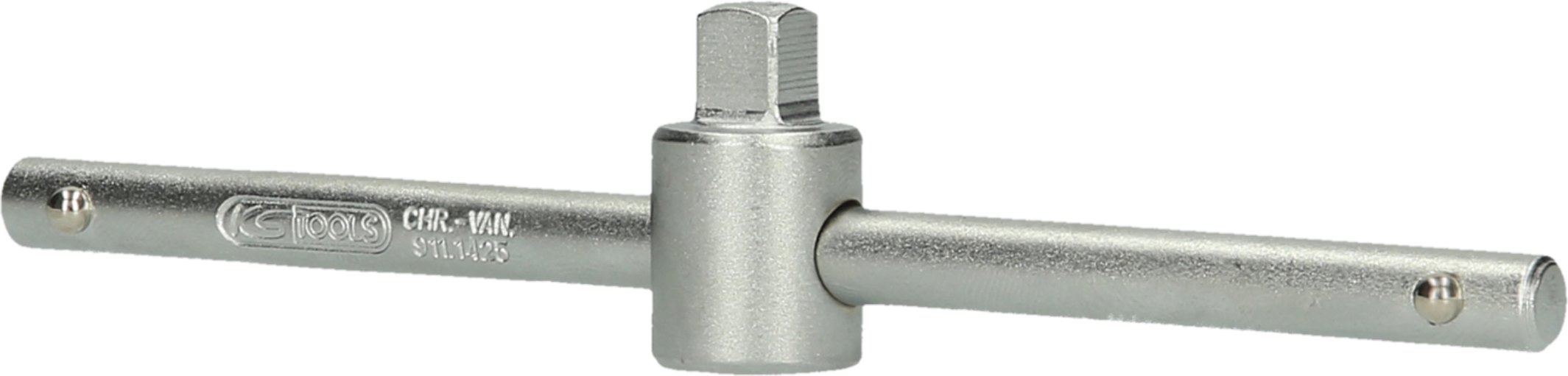 KS Tools 911.1425 1/4'' T-Griff mit Gleitstück, 110mm