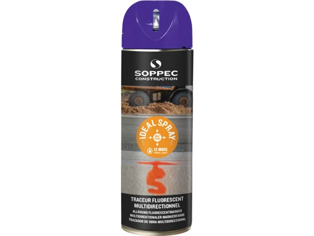 SOPPEC 141819E Markierungsspray IDEAL neonblau 500 ml