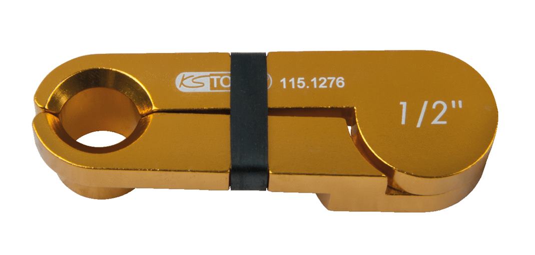 KS Tools 115.1276 Scheren-Entriegler, Alu gelb, 1/2''