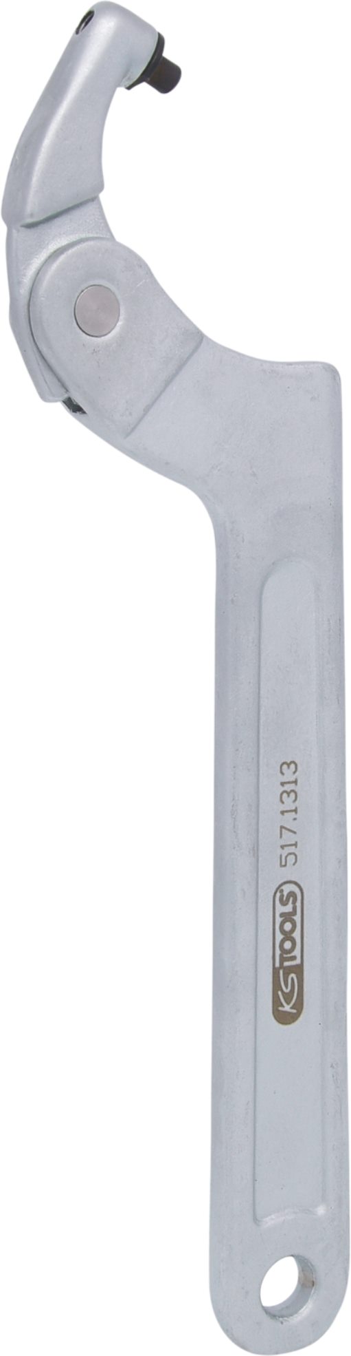KS Tools 517.1313 Gelenk-Hakenschlüssel mit Zapfen, 32-76mm