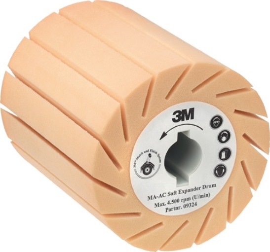 3M 9324 Aufnahmewalze MA-AC weich D.90xB100mm 19 mm