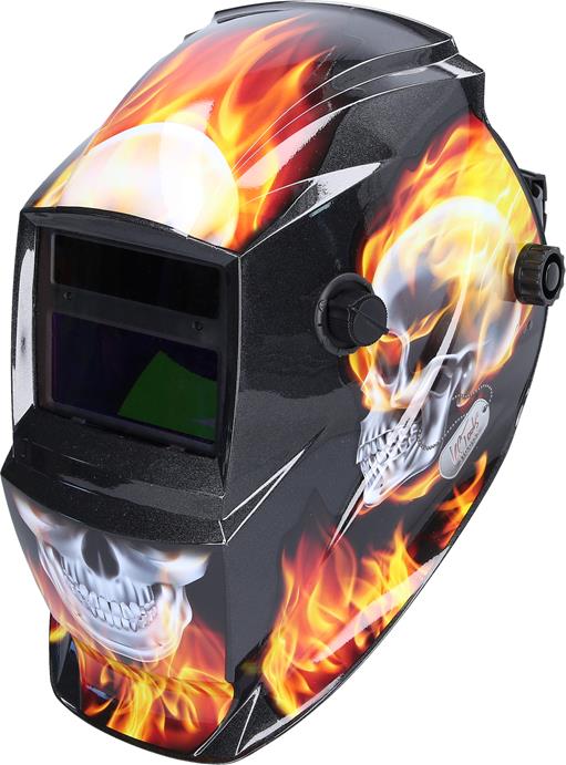 KS Tools Automatik-Schweißer-Schutzhelm, Flame Design