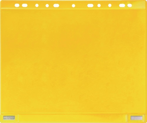 TARIFOLD 5 Stück Magnetische Sichttasche  B265xH315mm gelb für Format DIN A4