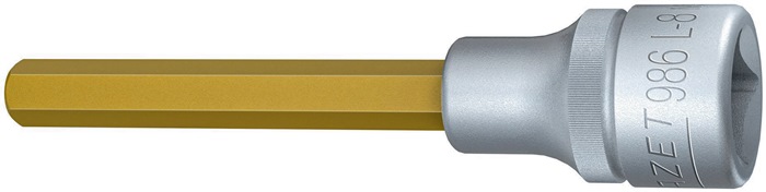 HAZET 986L-8 Steckschlüsseleinsatz 986L 1/2 '' Innen-6-kant Schlüsselweite 8 mm