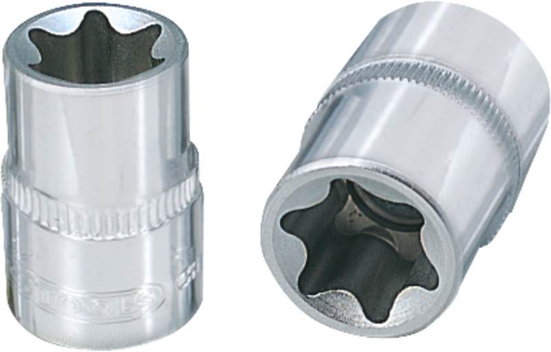 KS Tools 918.4352 1/4 CHROMEplus Torx-E-Stecknuss, E12