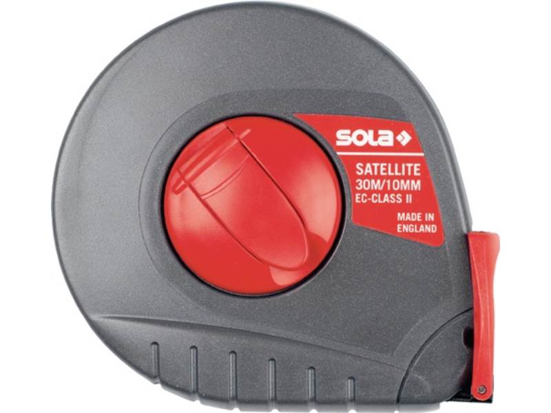 SOLA 50055701 Kapselbandmaß SATELLITE Länge 10 m Bandbreite 10 mm mm/mm  EG II K