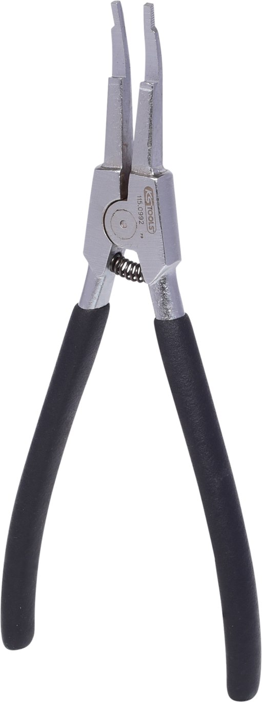 KS Tools 115.0992 Antriebswellen-Sicherungszange, leicht abgewinkelt
