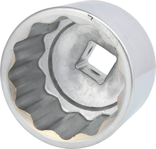 KS Tools 911.1068 1'' 12-kant-Stecknuss, kurz, 75 mm