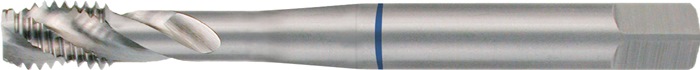 Maschinengewindebohrer DIN 376C M12x1,75mm HSS 6H RUKO HSS · Form C · mit Rechtsdrall 35° · Flanken hinterschliffen · metrisches ISO-Gewinde · DIN 13 Blatt 1 · Toleranzfeld ISO2 (6H) · für Sacklochgewinde · für unlegierte und niedriglegierte Stähle bis 80