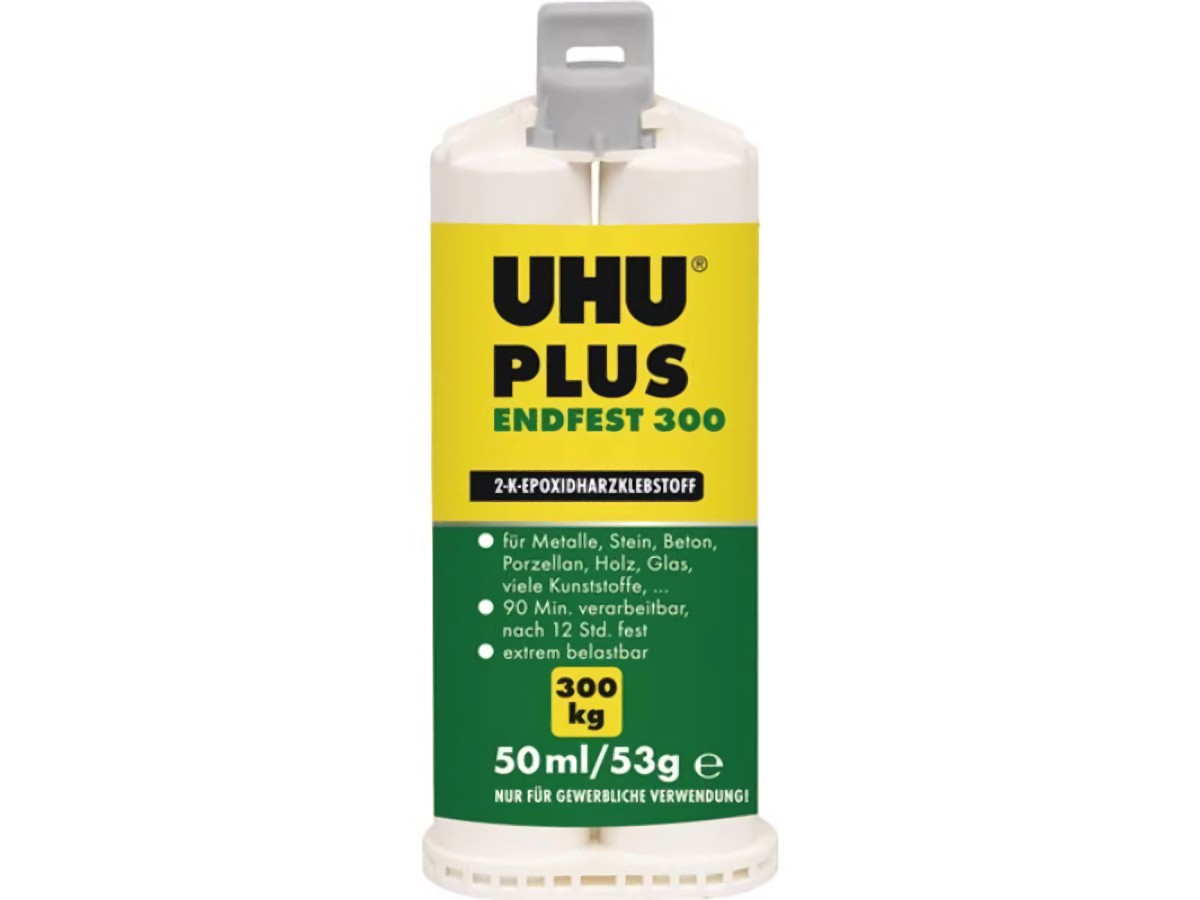 UHU 45735 2K-Epoxidklebstoff PLUS ENDFEST 300 53 g gelblich