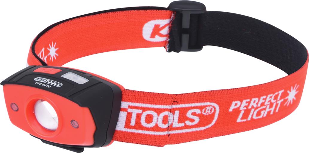 KS Tools 150.4410 perfectLight Kopflampe mit Bewegungssensor 120 Lumen