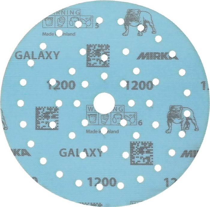 MIRKA FY6M105093 Haftschleifscheibe GALAXY Grip Multifit 150 mm Körnung 1200 für