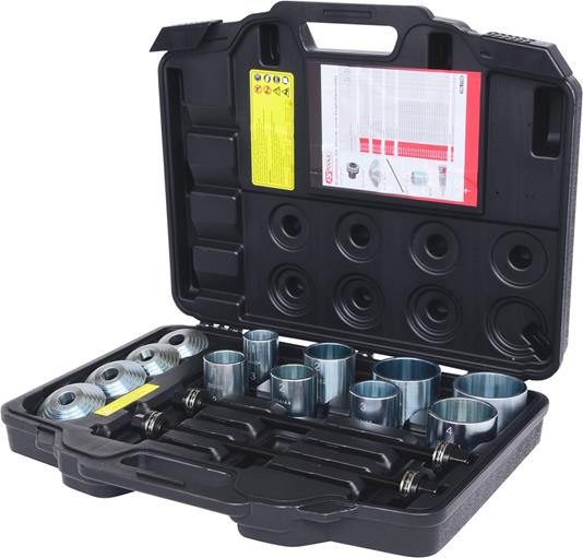 KS Tools 700.1760 Zug- und Druckhülsen-Satz BASIC, 20-tlg.
