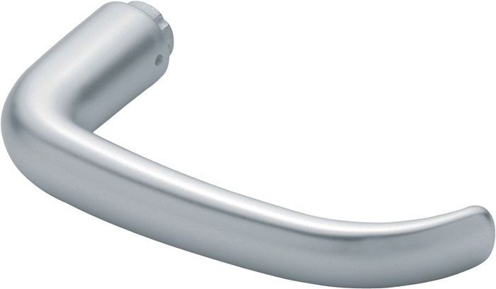 HOPPE 3855071 Türdrückerlochteil 1301 Aluminium F1 / naturfarbig Vierkant 8 mm D