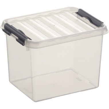 Sunware Aufbewahrungsbox Q-line H6162502 3l Deckel transparent