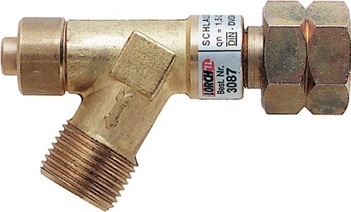 KAYSER 3202 Schlauchbruchsicherung  Durchflussleistung max. 7,4 - 12 kg/h 0,5 -