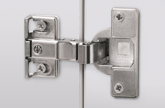 HETTICH 72134 Spezialscharnier ET 582 Kröpfung 0,0 mm zum Aufschrauben