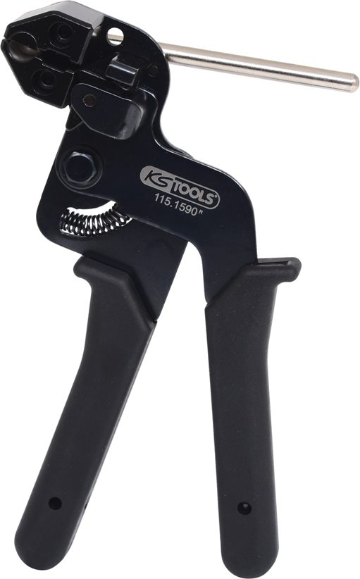 KS Tools 115.1590 Spannzange für EDELSTAHL Kabelbinder mit Kugelverschluss